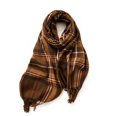 New Winter Scarf For Women - Warm and Cozy Imitation Cashmere in Various Colors, 65*180cm Length - Farefe