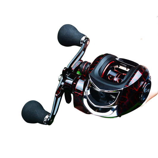 18 Axis Water Drop Metal Wire Cup Fishing Reel - Smooth and Durable Performance